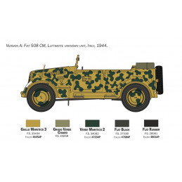 Vehicle 508 CM Colonial 1/35 Italeri Italeri I6550 - 6
