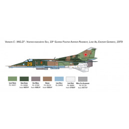 MiG-23BN/27D Flogger 1/48 Italeri Italeri I2817 - 6