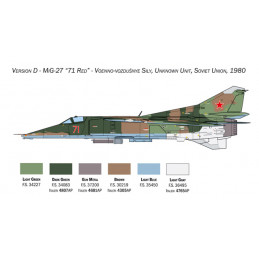 MiG-23BN/27D Flogger 1/48 Italeri Italeri I2817 - 7