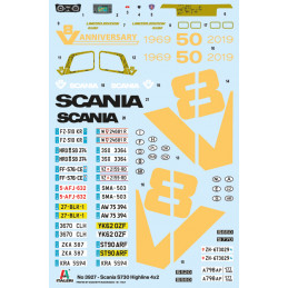 Scania S730 Highline 4x2 1/24 Italeri Italeri I3927 - 3