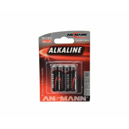 AAA LR3 (4) Ansmann Alkaline Batteries Ansmann Racing 5015553 - 1