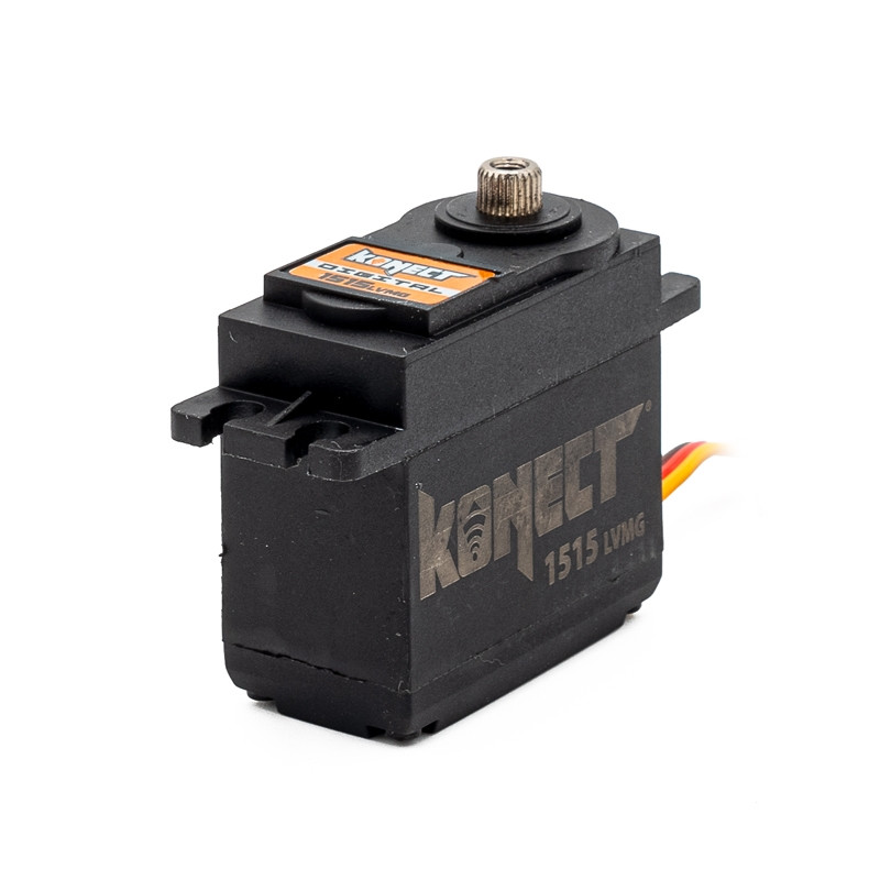 Servo 1515LVMG 15kg-0.15s pignons métal Konect Konect KN-1515LVMG - 1