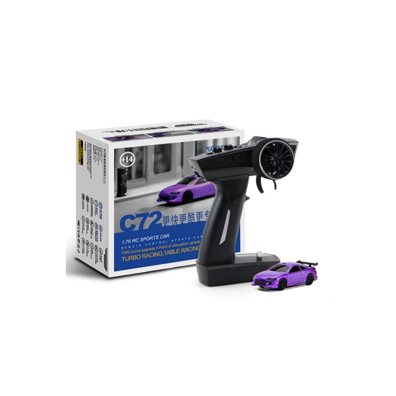Micro Sport violette 1/76 RTR Turbo Racing Turbo Racing TB-C72 - 1