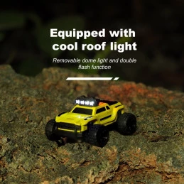 Micro Monster Truck jaune 1/76 RTR Turbo Racing Turbo Racing TB-C81-YE - 5