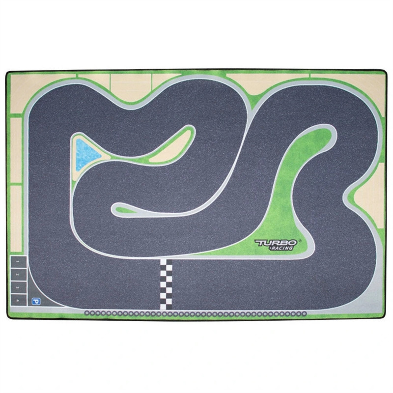 RC 1/76 Micro Car RACE TRACK 47 X 32 Roll Up Track