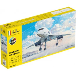 Concorde Air France 1/72 Heller + glue and paints Heller HEL-56469 - 1