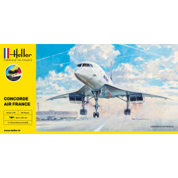 Concorde Air France 1/72 Heller + colle et peintures Heller HEL-56469 - 2
