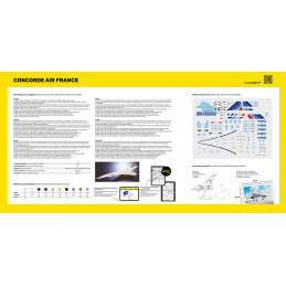 Concorde Air France 1/72 Heller + colle et peintures Heller HEL-56469 - 3