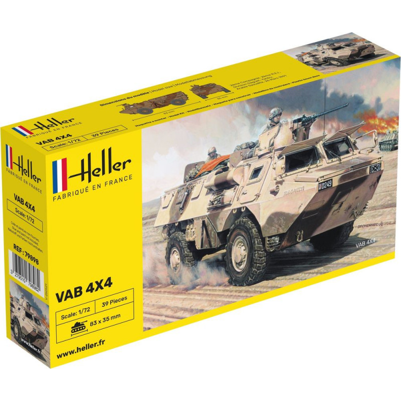 Vehicle VAB 4x4 1/72 Heller Heller HEL-79898 - 1