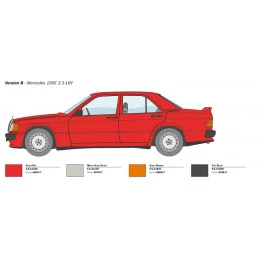 Mercedes 190 E 2.3 16V 1/24 Italeri Italeri I3624 - 5