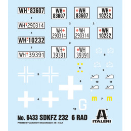 Vehicle Sd.Kfz.232 6-Rad 1/35 Italeri Italeri I6433 - 3