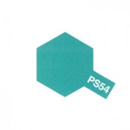Peinture bombe Lexan vert cobalt PS54 Tamiya Tamiya 86054 - 1