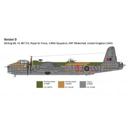 Short Sirling Mk.III 1/72 Italeri Italeri I1462 - 7