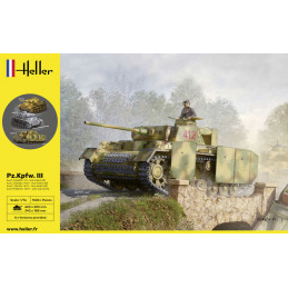 Char PZ.KPFW.III AUSF. J,L,M (4 en 1) 1/16 Heller Heller 30321 - 2