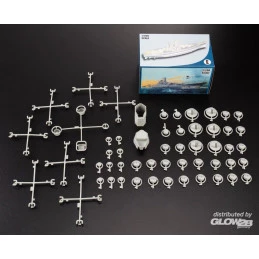 YAMATO Battleship PREMIUM 1/200 Glow2B Trumpeter 5058052000 - 11
