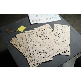 Ball course with Elevator chain Puzzle 3D wood UGEARS UGEARS UG-70156 - 13