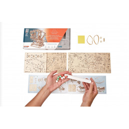 Parcours à Billes avec Élévateur chaine Puzzle 3D bois UGEARS UGEARS UG-70156 - 15