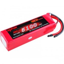 Li - Po 5100mAh 35 c S 4, 14, 8V (Dean) Kypom Kypom Batteries KT5100/35-4S - 1