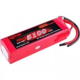 Li - Po 5100mAh 35 c S 4, 14, 8V (Dean) Kypom Kypom Batteries KT5100/35-4S - 1