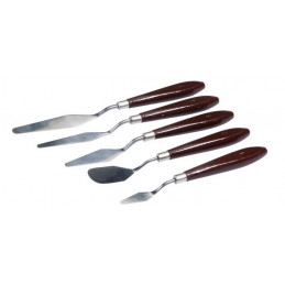 Set of 5 Pebaro spatulas Siva SV-SPAT5 - 1