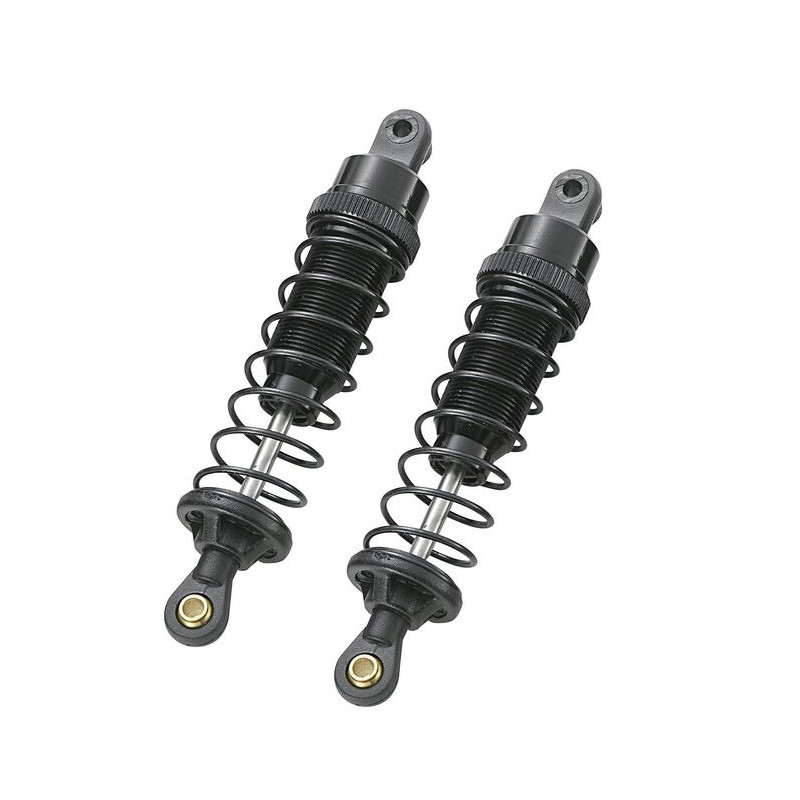 Black aluminum shock absorbers 90mm (2) Siva Siva SV-15086 - 1