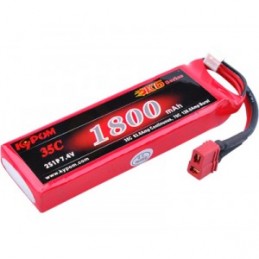 Li - Po 1800mAh 35 c 2S 7 .4V (Dean) Kypom Kypom Batteries KT1800/35-2S - 1