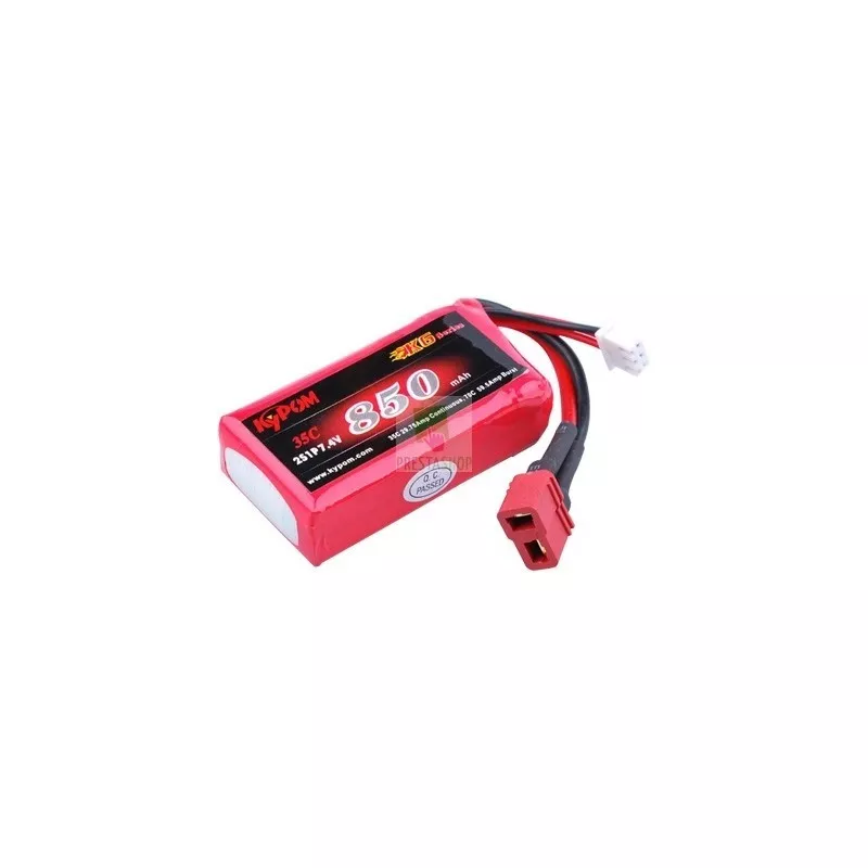 Li-Po 850mAh 35C 2S 7.4V (JST) Kypom Kypom Batteries KT850/35-2S - 2