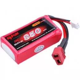 Li-Po 850mAh 35C 2S 7.4V (JST) Kypom Kypom Batteries KT850/35-2S - 1