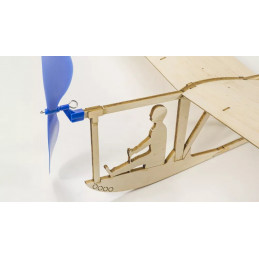 Vintage glider 638mm rubber motor 1920 kit balsa free fly DW Hobby DW Hobby - Dancing Wings Hobby VA04 - 5