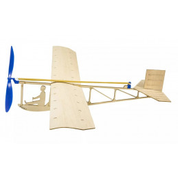 Planeur vintage 638mm moteur caoutchouc 1920 kit balsa vole libre DW Hobby DW Hobby - Dancing Wings Hobby VA04 - 6