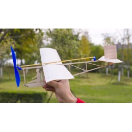 Planeur vintage 638mm moteur caoutchouc 1920 kit balsa vole libre DW Hobby DW Hobby - Dancing Wings Hobby VA04 - 11