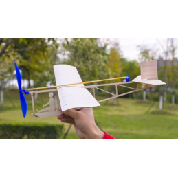 Vintage glider 638mm rubber motor 1920 kit balsa free fly DW Hobby DW Hobby - Dancing Wings Hobby VA04 - 11