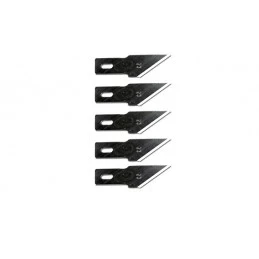 5 short straight blades for scalpel knife ø11 A2Pro S04495075 - 1