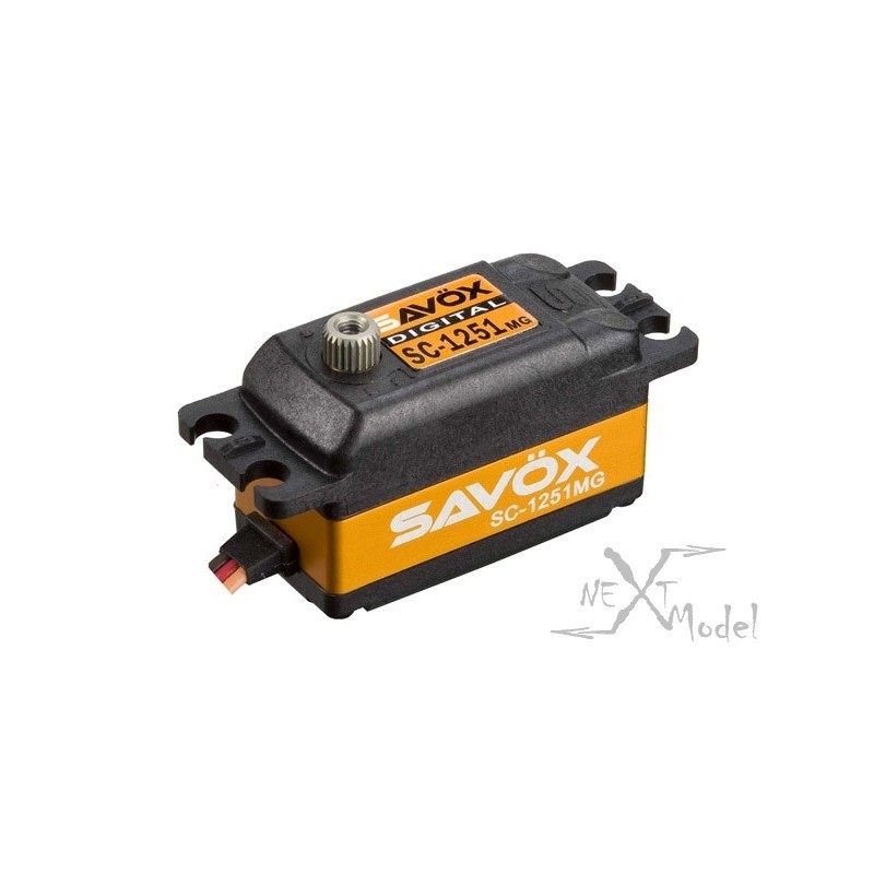 Servo SC-1251MG low profile Savox Savox SC-1251MG+ - 1