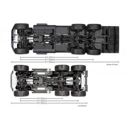 TRX-6 Ultimate RC Hauler 6x6 Noir TQi RTR Traxxas 88086-4 Traxxas TRX-88086-4-BLK - 14