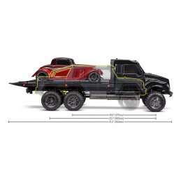 TRX-6 Ultimate RC Hauler 6x6 Noir TQi RTR Traxxas 88086-4 Traxxas TRX-88086-4-BLK - 15