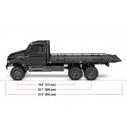 TRX-6 Ultimate RC Hauler 6x6 Noir TQi RTR Traxxas 88086-4 Traxxas TRX-88086-4-BLK - 16