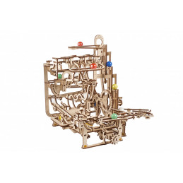 Ball course with Stepped elevator Puzzle 3D wood UGEARS UGEARS UG-70157 - 6