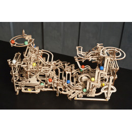 Ball course with Stepped elevator Puzzle 3D wood UGEARS UGEARS UG-70157 - 11