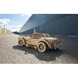 Voiture de course Drift Cobra Puzzle 3D bois UGEARS UGEARS UG-70161 - 16