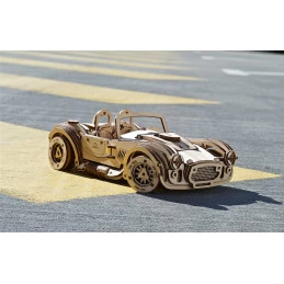 Voiture de course Drift Cobra Puzzle 3D bois UGEARS UGEARS UG-70161 - 17