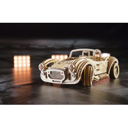 Voiture de course Drift Cobra Puzzle 3D bois UGEARS UGEARS UG-70161 - 18