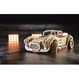 Voiture de course Drift Cobra Puzzle 3D bois UGEARS UGEARS UG-70161 - 18