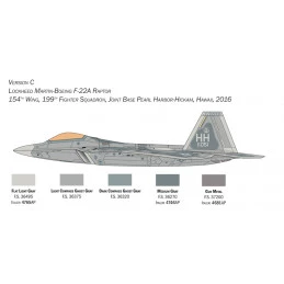 F-22A Raptor 1/48 Italeri Italeri I2822 - 6