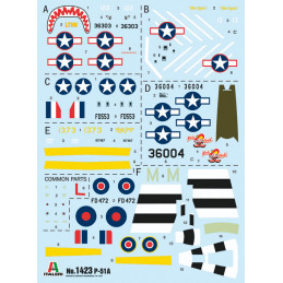 P-51A Mustang 1/72 Italeri Italeri I1423 - 9