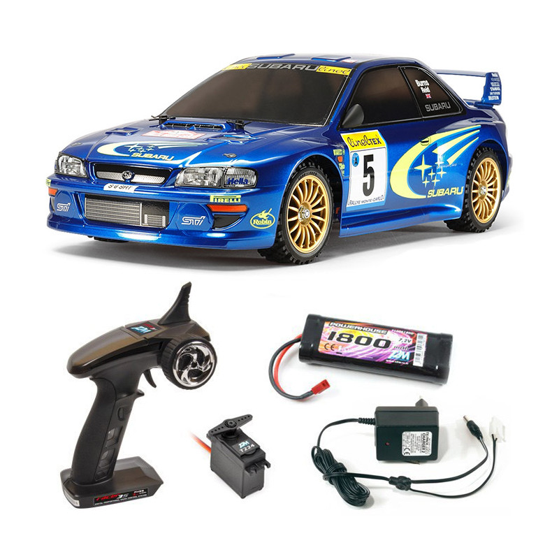 Subaru Impreza MC TT02 Kit RTR Combo Tamiya Tamiya 58631L - 1