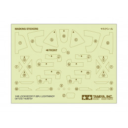Avion Lockheed P-38J Lightning 1/48 Tamiya Tamiya 61123 - 18
