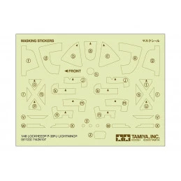 Lockheed P-38J Lightning 1/48 Tamiya aircraft Tamiya 61123 - 18