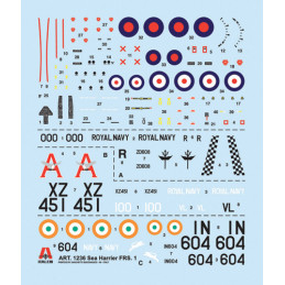 Avion Sea Harrier FRS.1 1/72 Italeri Italeri I1236 - 3