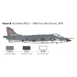 Avion Sea Harrier FRS.1 1/72 Italeri Italeri I1236 - 5
